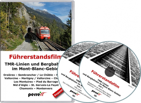 DVD «TMR-Linien und Bergbahnen im Mont-Blanc-Gebiet» (Doppel-DVD)