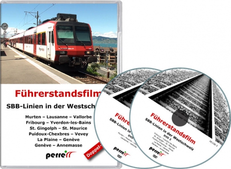 Doppel-DVD «SBB-Linien in der Westschweiz»