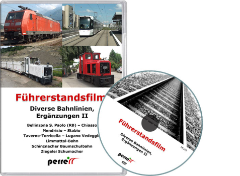 DVD «Diverse Bahnlinien, Ergänzungen II)