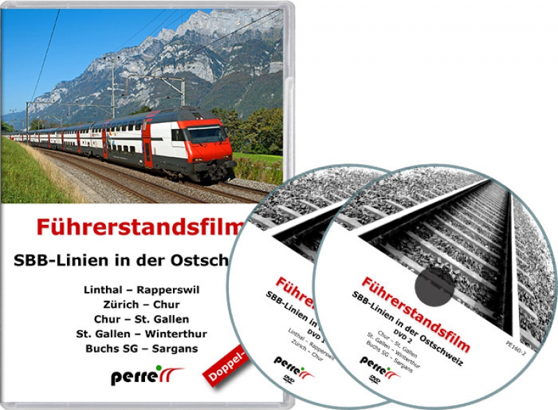 Doppel-DVD «SBB-Linien in der Ostschweiz»